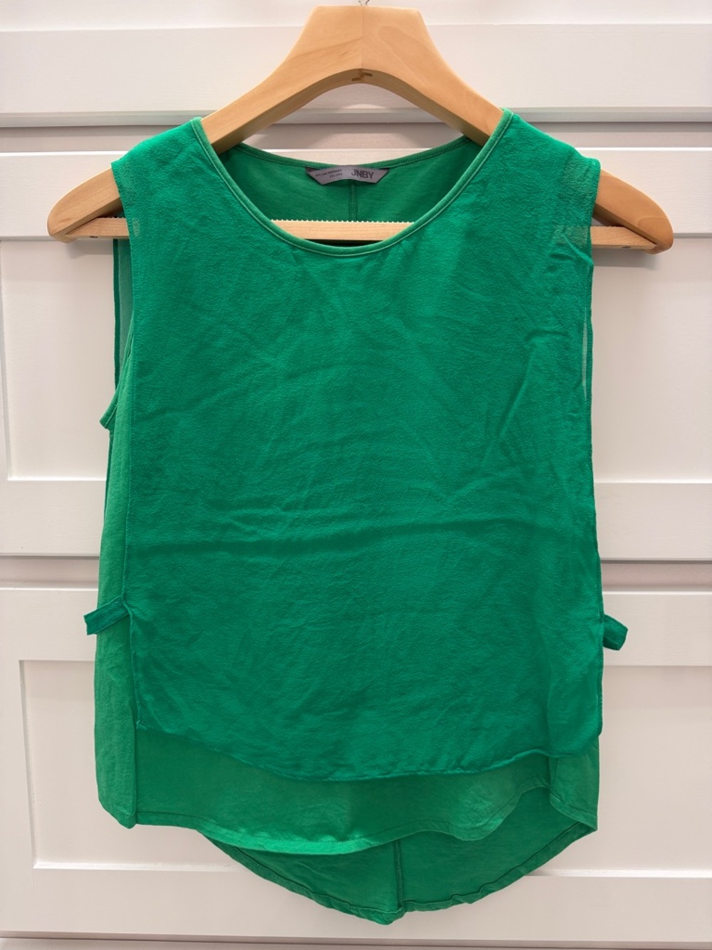 Emerald Sleeveless Blouse
